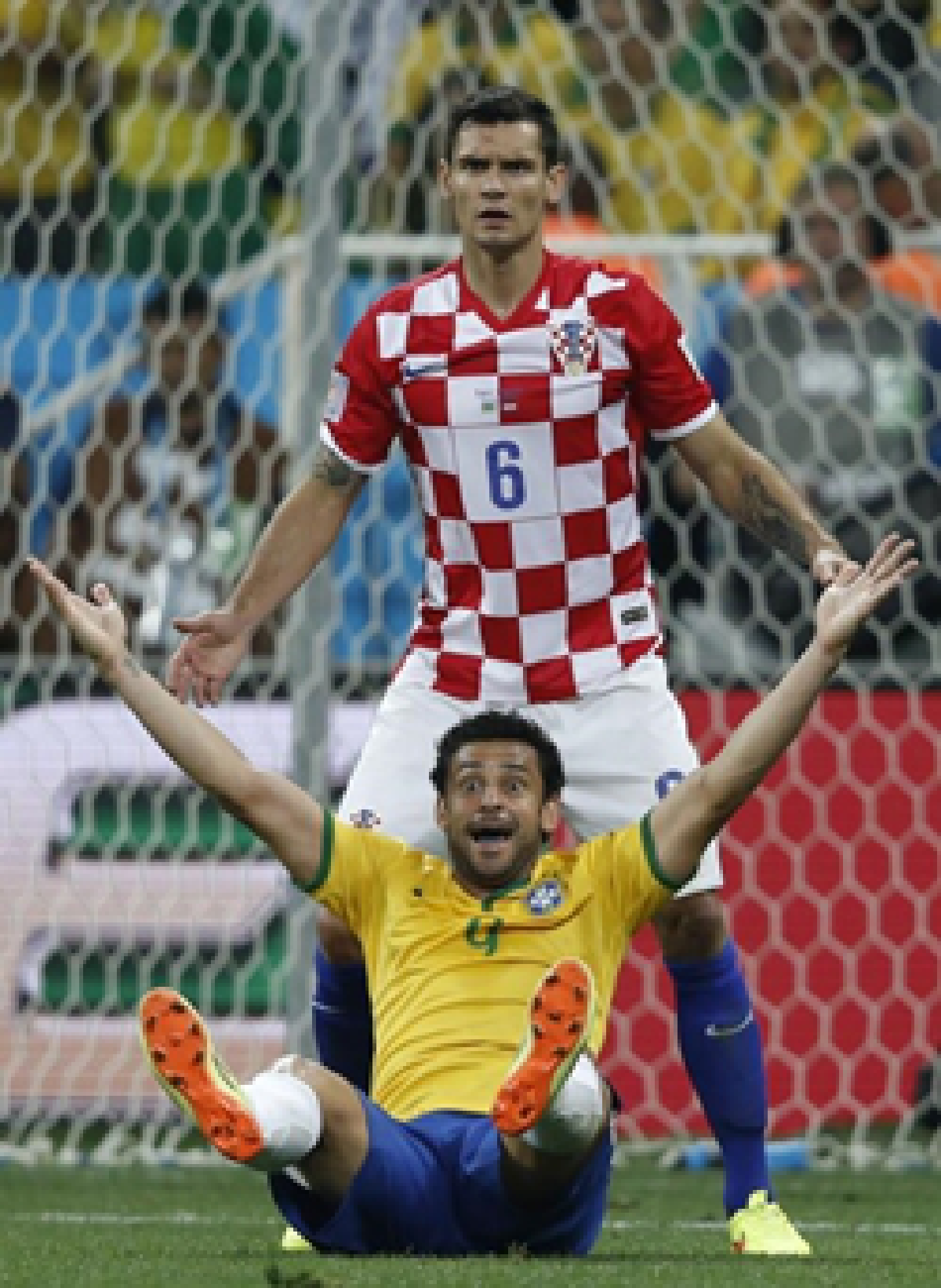 Brazil wins opener: Read about it in English