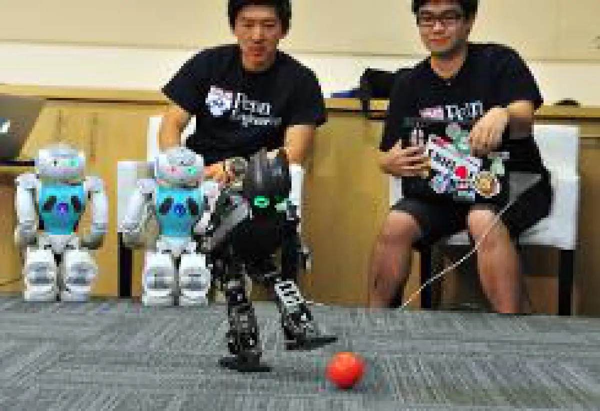 Robocup: World Cup for robots (video)
