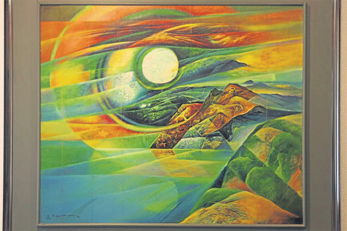 ดื่มด่ำความงามกับภาพจิตรกรรมเอกของรัก ฐิติมา โอภาสวงการ