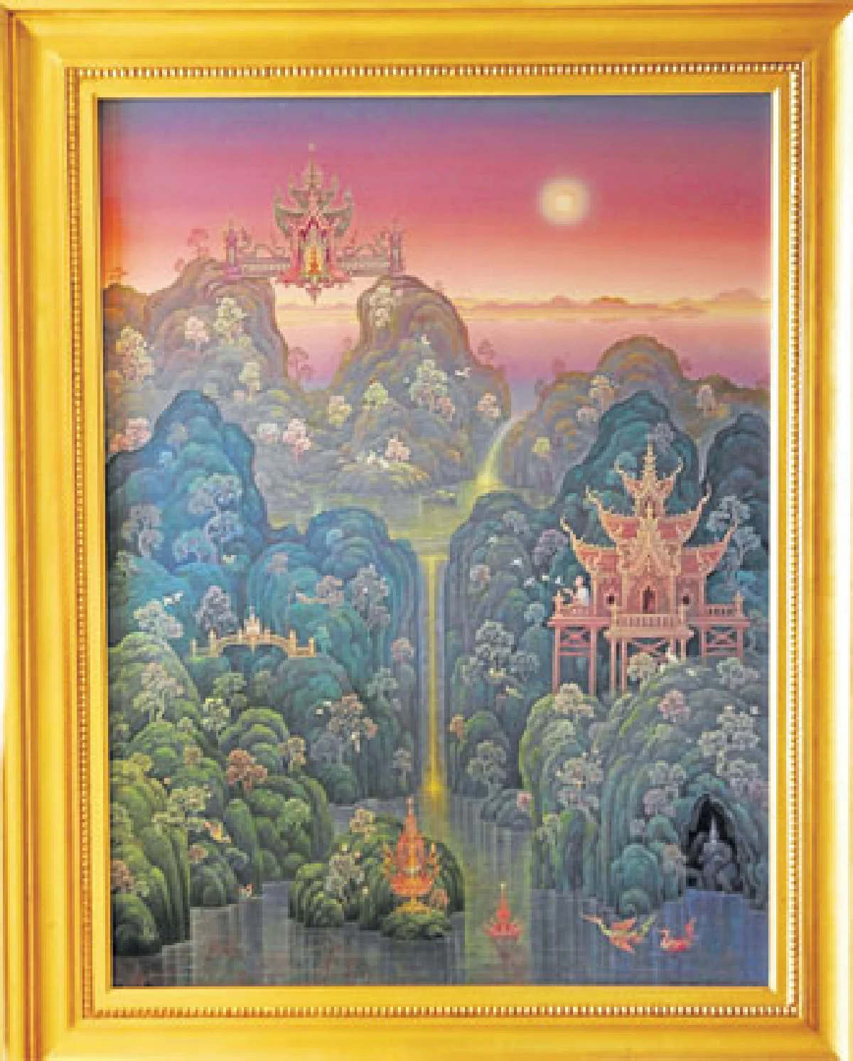 ดื่มด่ำความงามกับภาพจิตรกรรมเอกของรัก ฐิติมา โอภาสวงการ