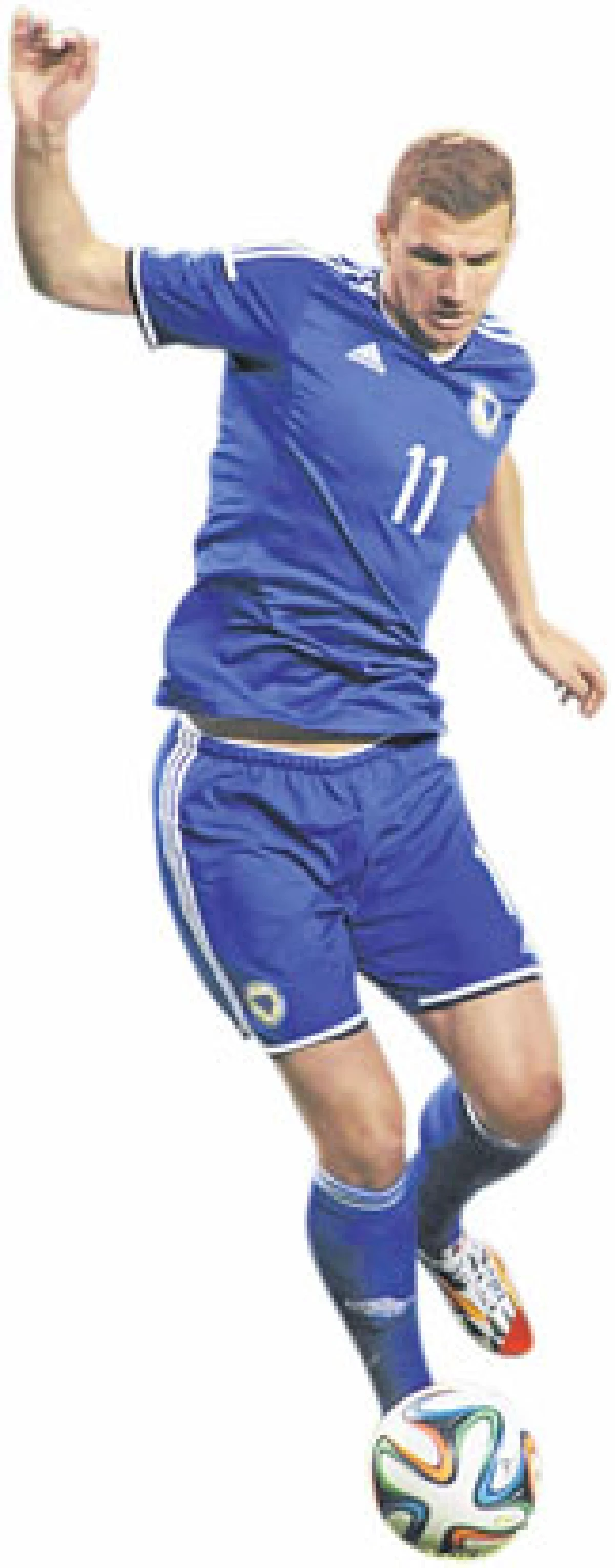 'เมสซี-อกูเอโร' นำทัพ 'ฟ้า ขาว' บดบอสเนียฯ