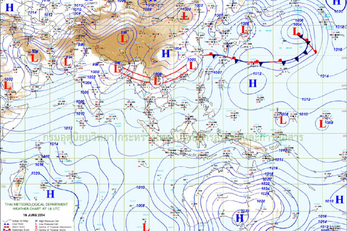 ทั่วไทยยังมีฝนชุก-ตกหนักบางพื้นที่ ทั่วไทยยังมีฝนชุก-ตกหนักบางพื้นที่