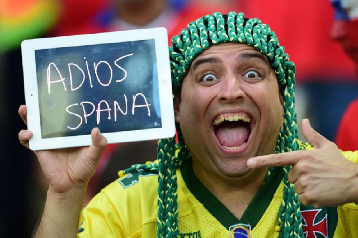 Goodbye Spain as Chile, Netherlands go through