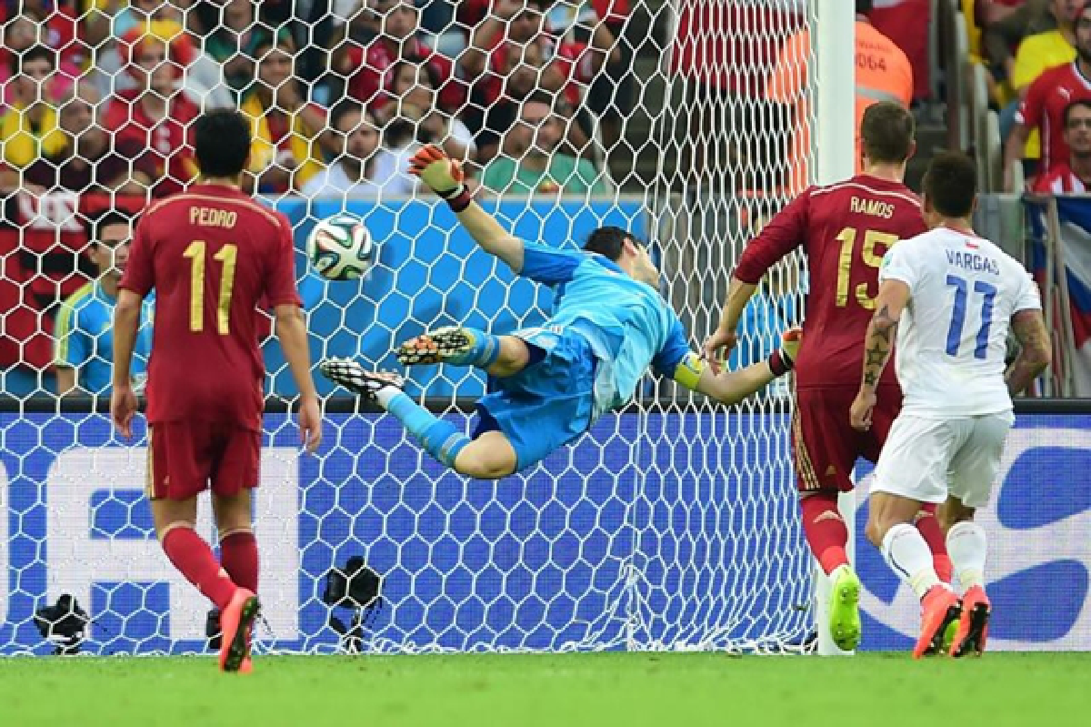 Goodbye Spain as Chile, Netherlands go through