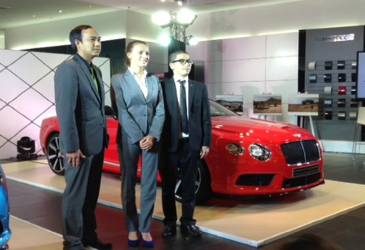 เปิดตัว"เบนท์ลีย์ จีที วี8 เอส"หรู-แรง!