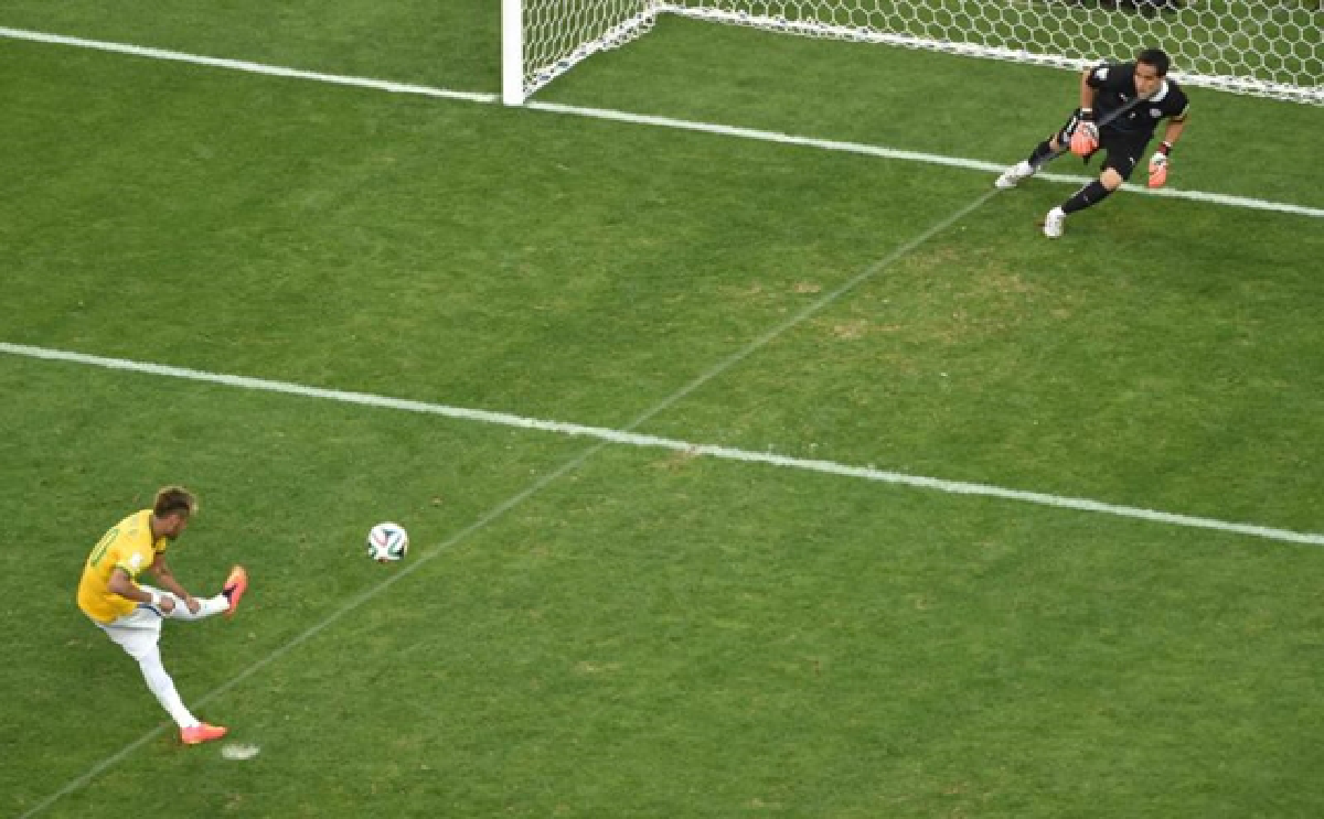 Brazil survive scare, Colombia beat Suarez-less Uruguay