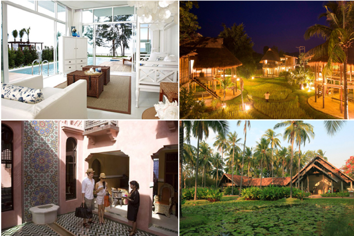 หลบฝนใต้หลังคารีสอร์ทหรูที่ปราณบุรี หลบฝนใต้หลังคารีสอร์ทหรูที่ปราณบุรี