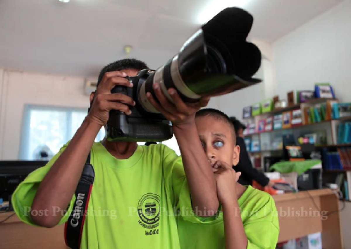 Blind photographers