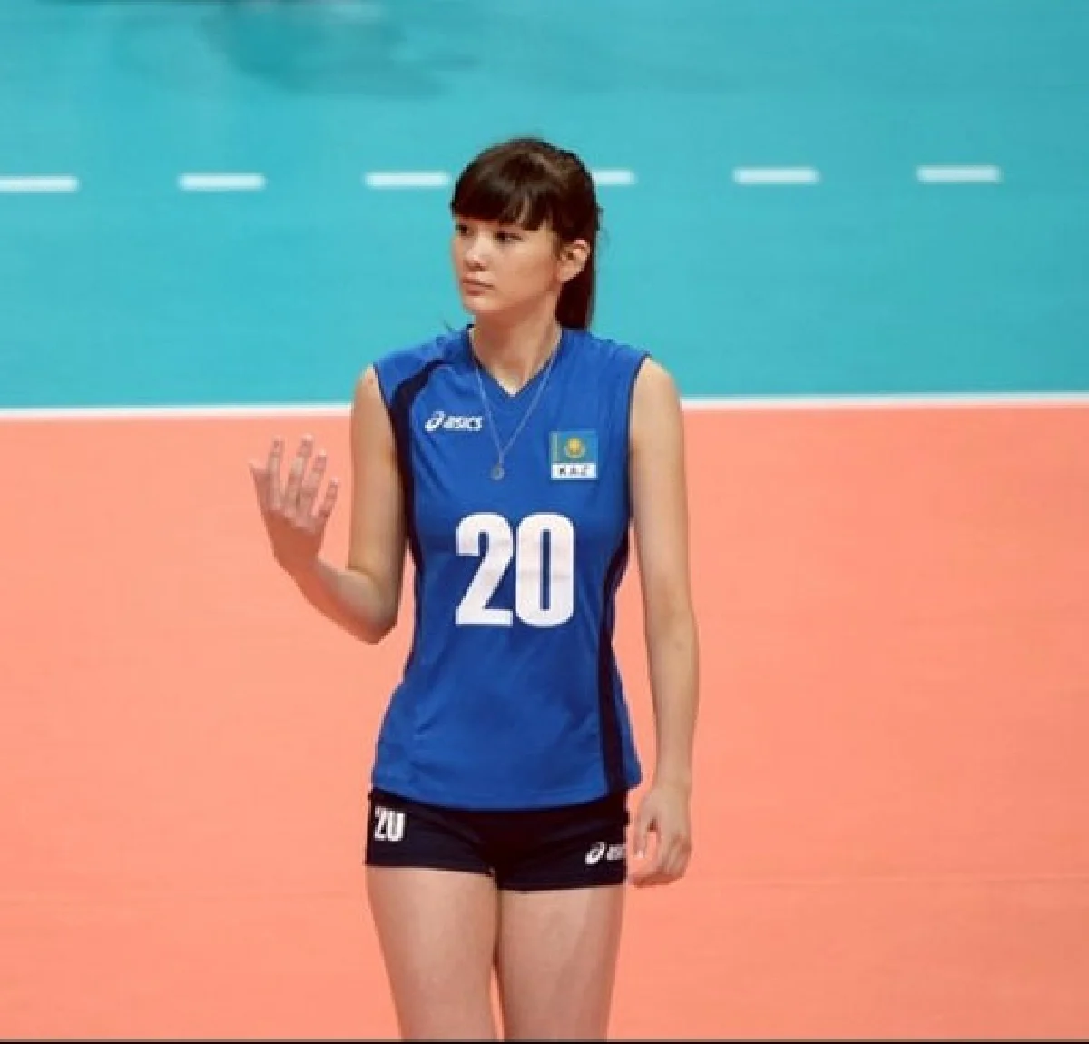 สุดฮอต!นักวอลเลย์คาซัคฯ"อัลทินเบโคว่า ซาบิน่า"