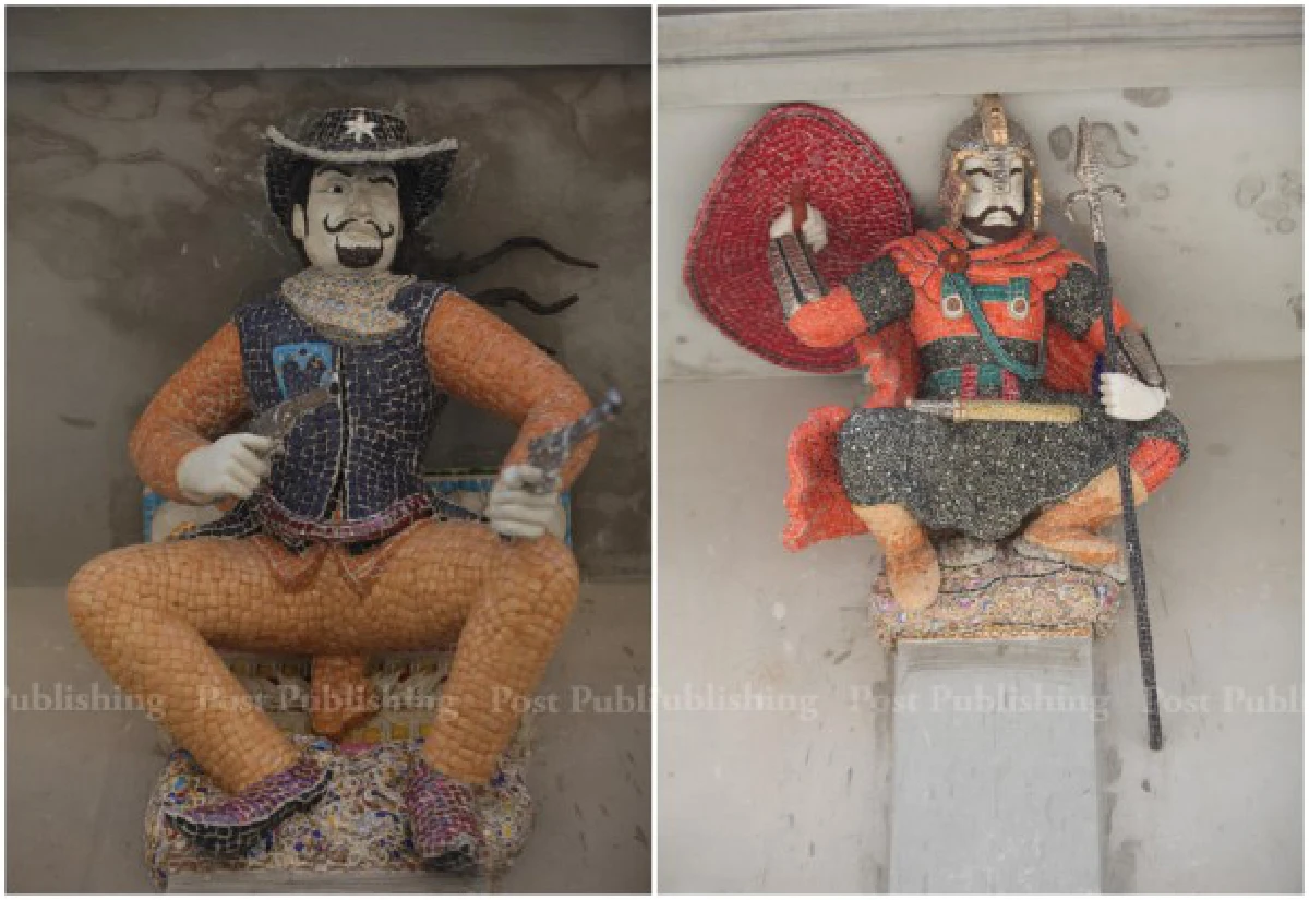 สุดทึ่ง!งานศิลป์พิสดารที่"วัดปริวาสราชสงคราม"