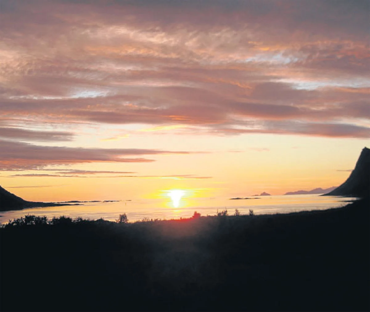 คำคืนสว่างไสว กับปรากฏการณ์พระอาทิตย์เที่ยงคืน