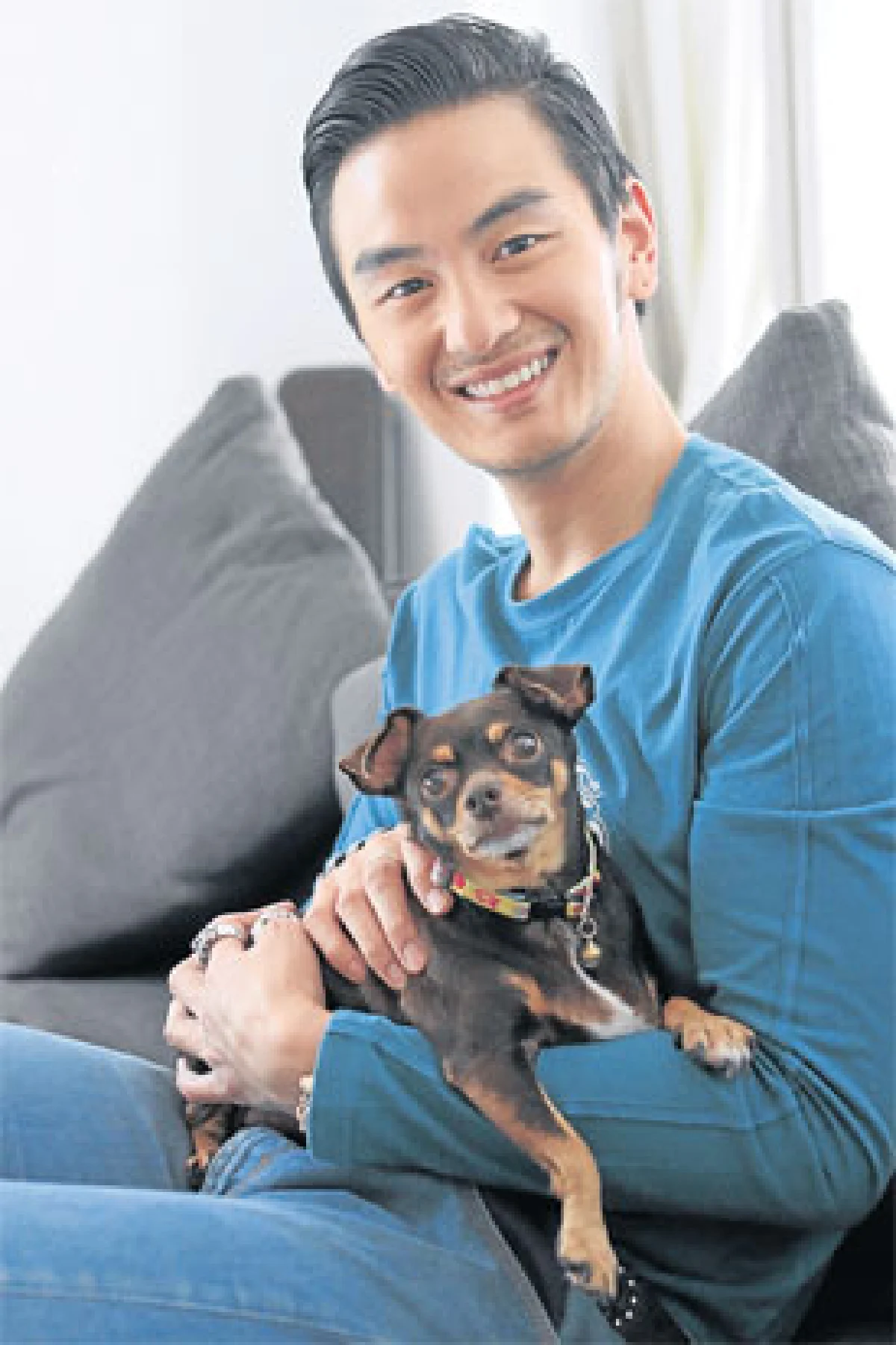 บีม-ศรัณยู ประชากริช กับคุณหนูป๊อกกี้ที่ขี้หวงตัว