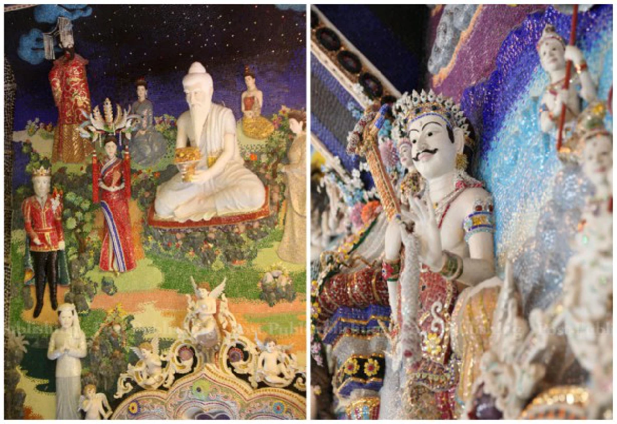 สุดทึ่ง!งานศิลป์พิสดารที่"วัดปริวาสราชสงคราม"