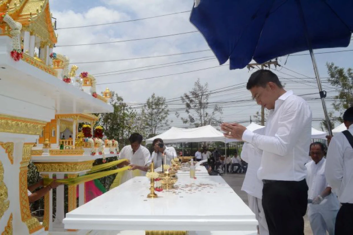 "ชนม์สวัสดิ์"โผล่ย้ายศาลพระภูมิปัดพูดปม"เจนี่"