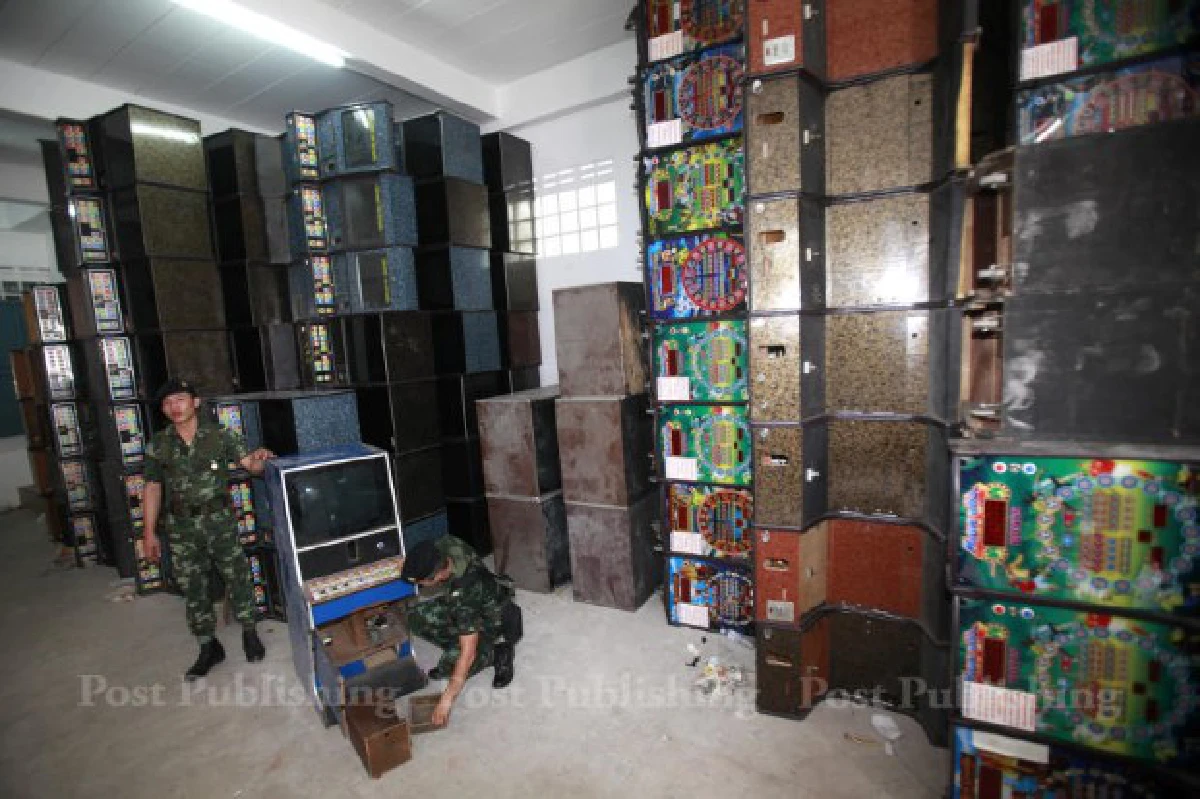 ค้นโกดังย่านหมู่บ้านนักกีฬายึด200ตู้ม้า