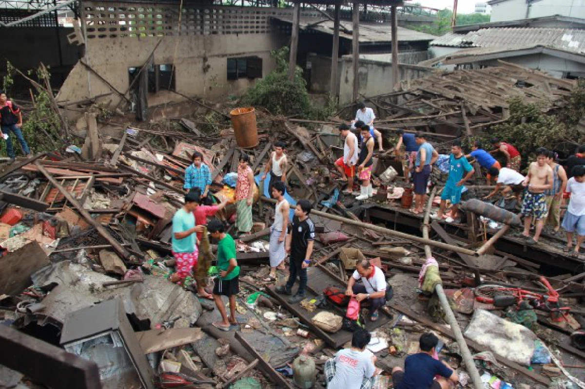 หม้อต้มน้ำโรงงานย้อมผ้าระเบิดเจ็บ20