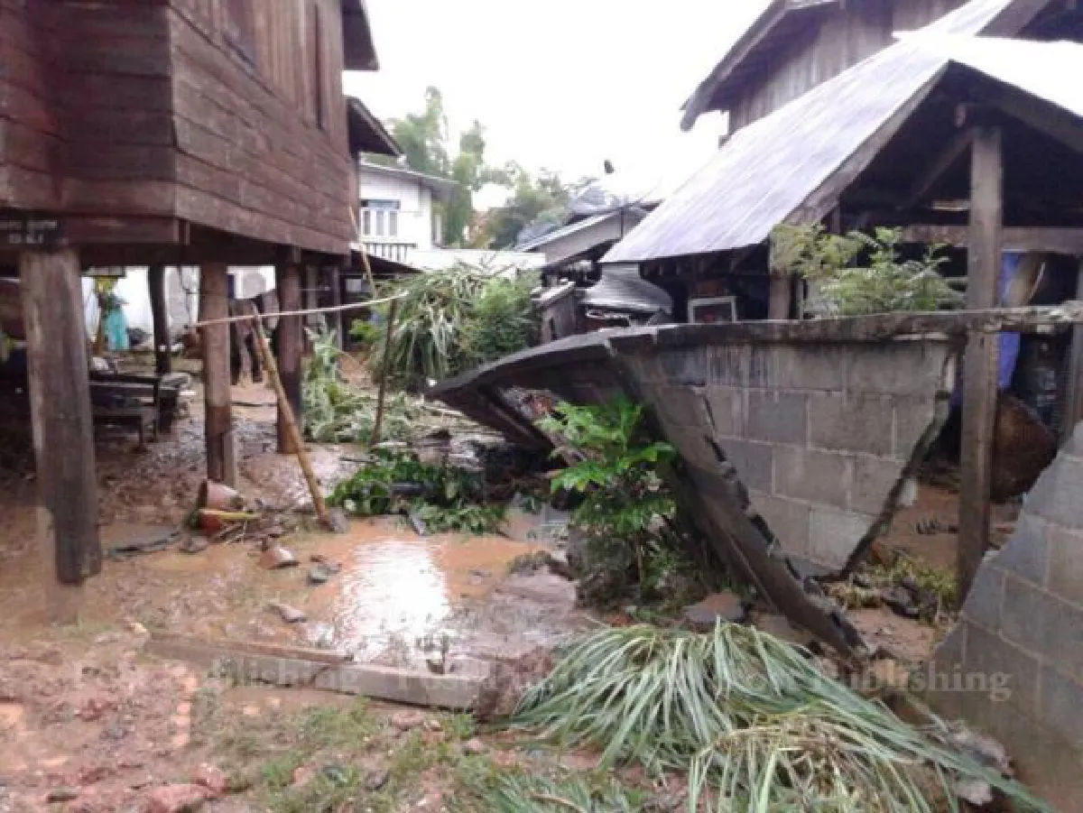 Flash floods in Nan (photos)