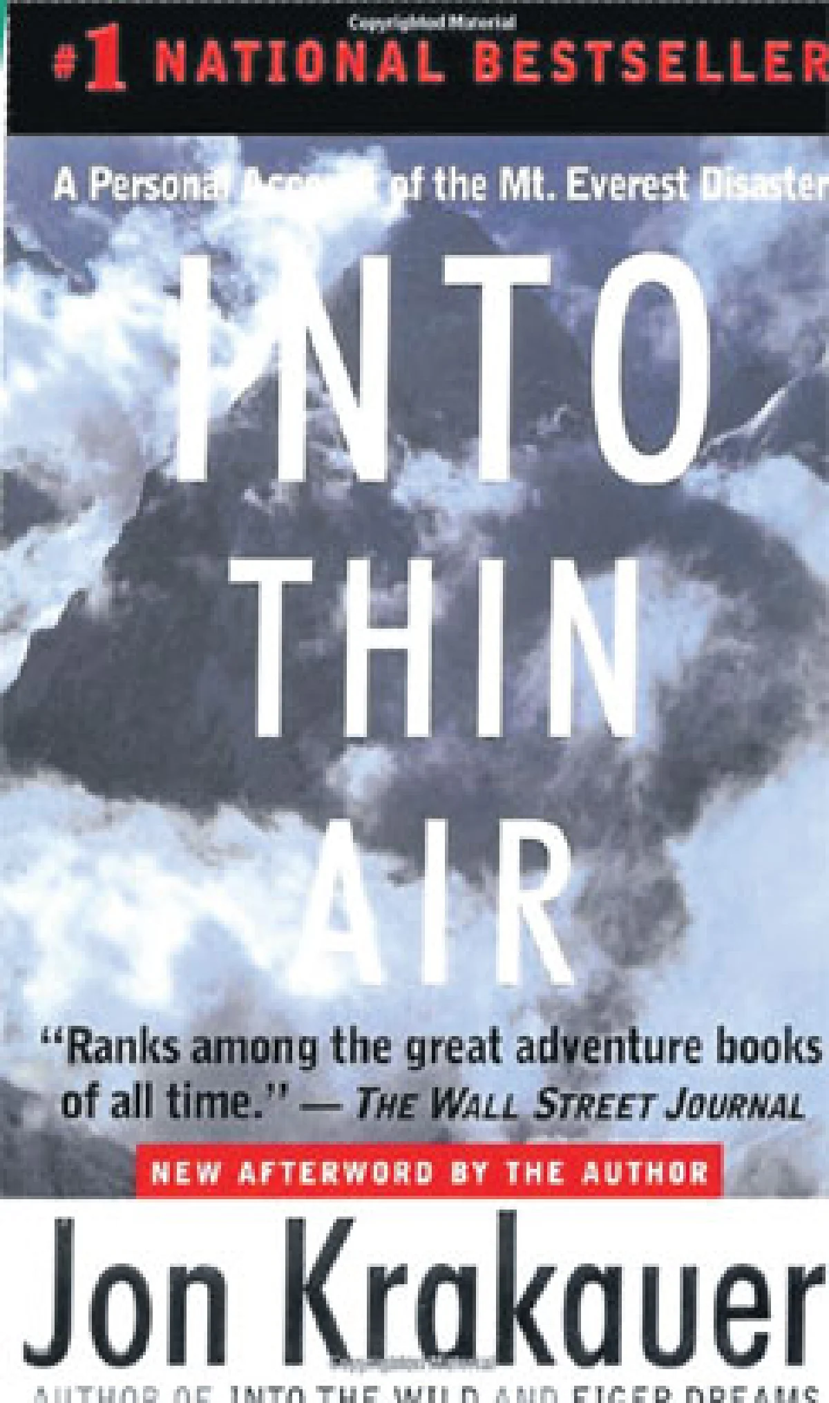 Into Thin Air หนังสือสุดประทับใจของ นรินทร์ ผลานุรักษา