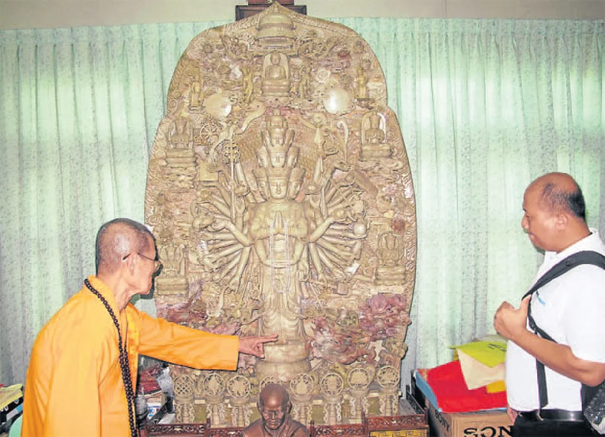 ความอัศจรรย์ที่วัดโพธิ์แมนคุณาราม