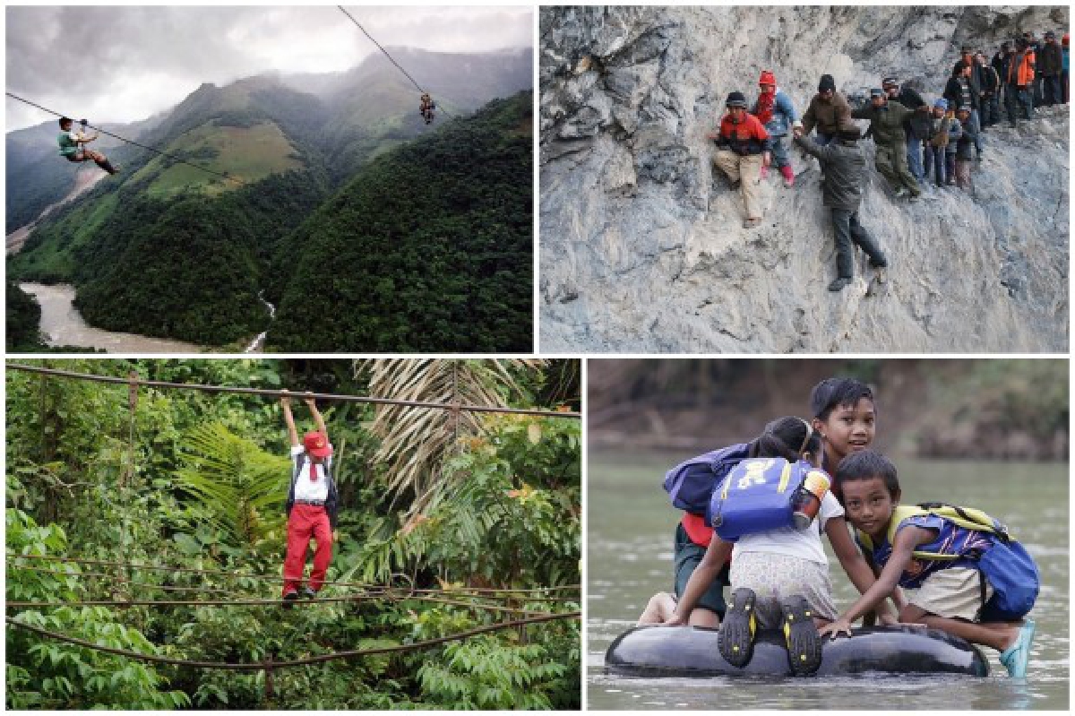 18 การเดินทางไปโรงเรียนแสนอันตราย 18 การเดินทางไปโรงเรียนแสนอันตราย