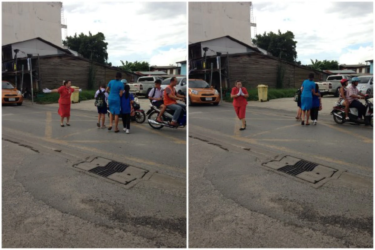 เปิดใจผอ.โบกรถในคลิปฮอต"ถ้ามีจิตอาสาขอให้ลงมือทำ"