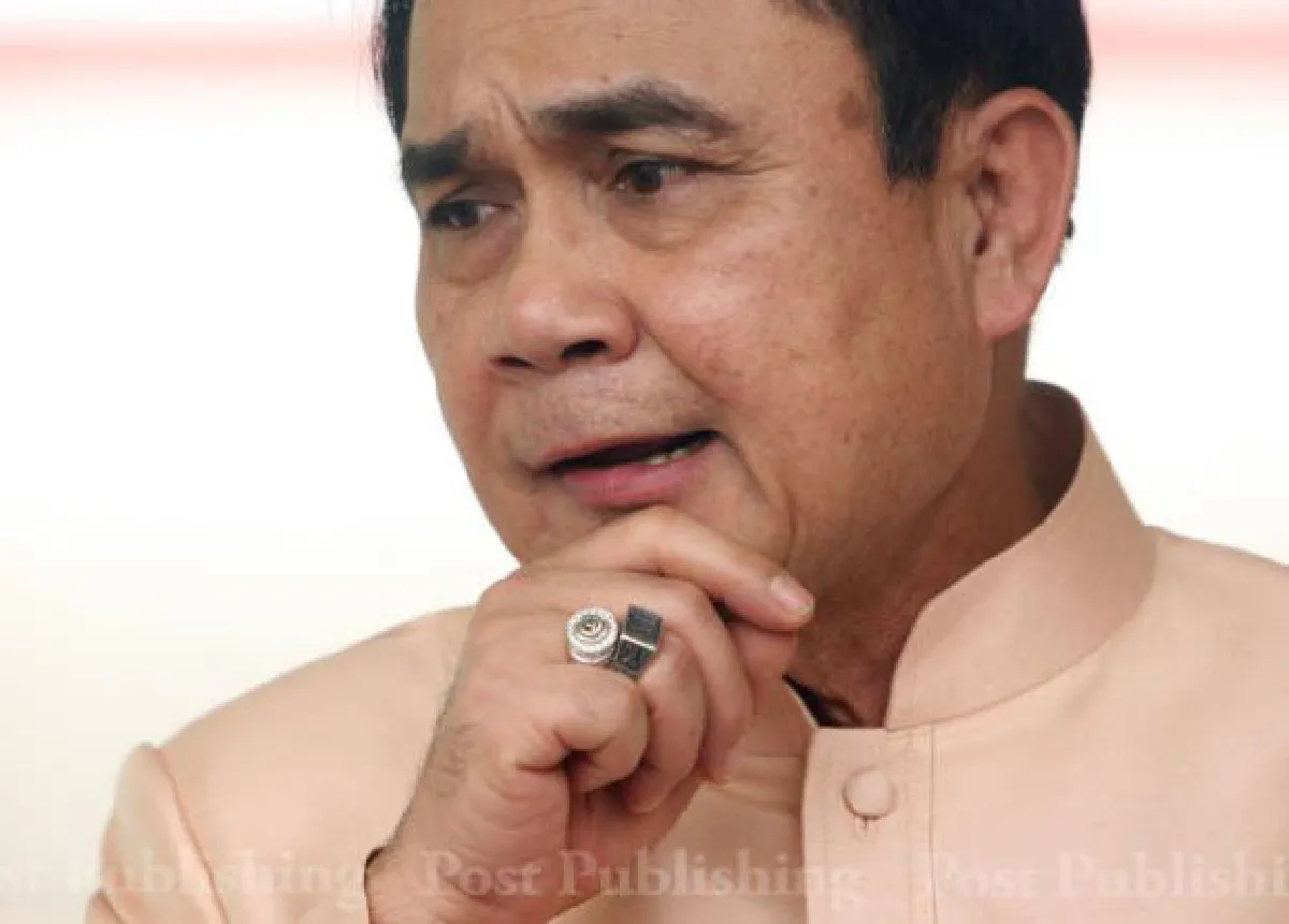 Prime Minister Prayuth's lucky rings