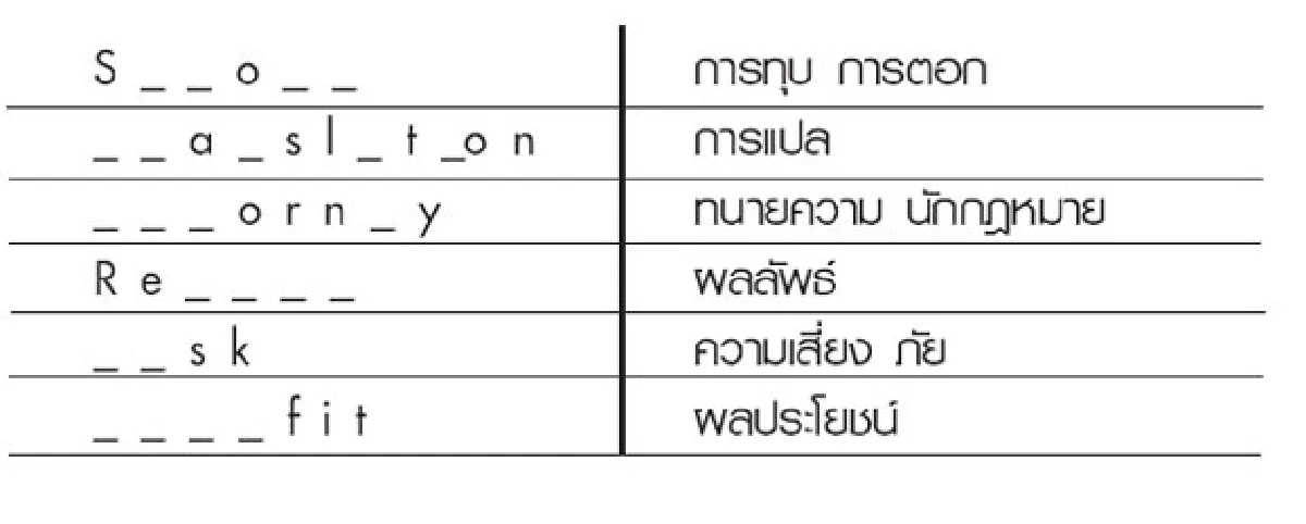 เกมอักษร