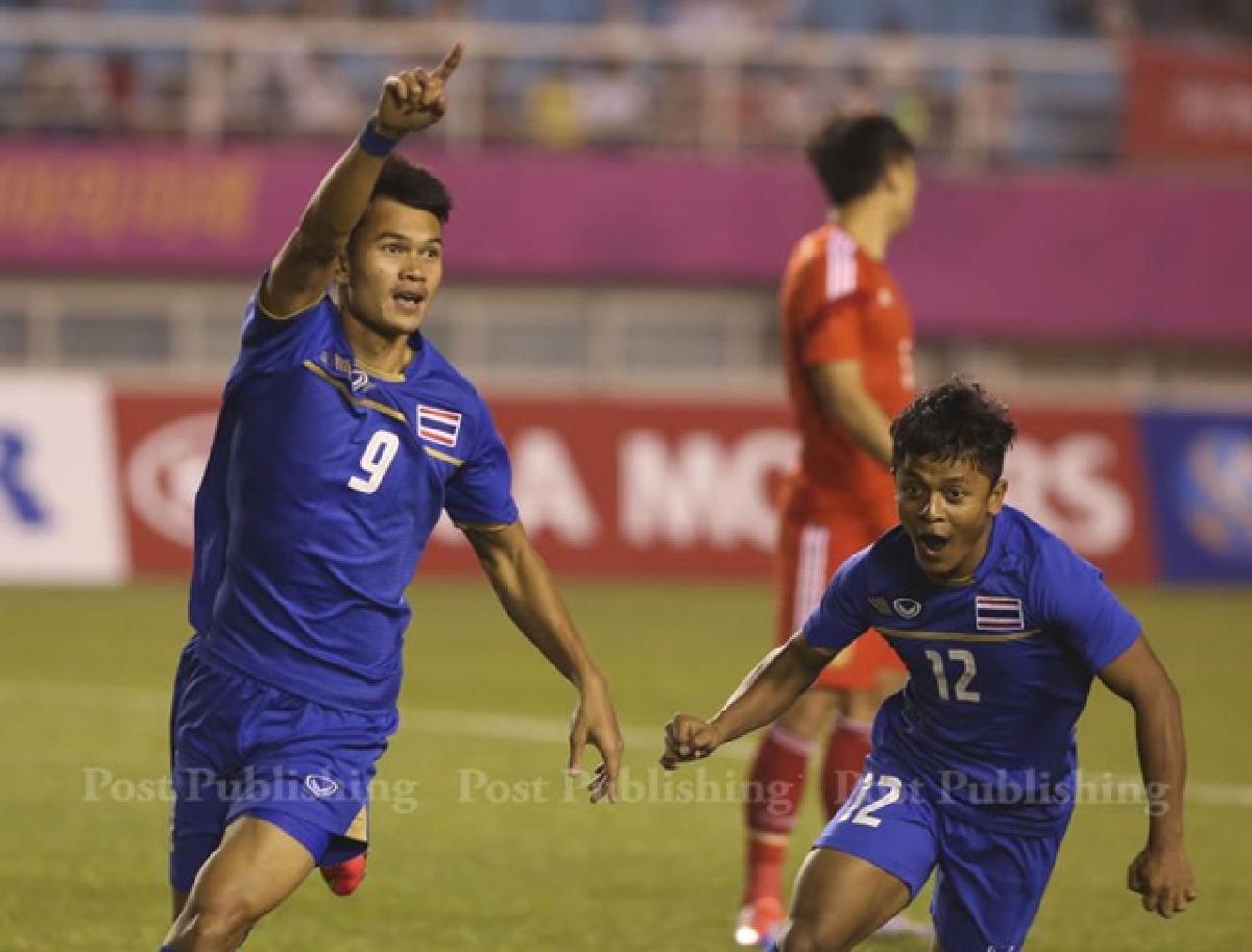 Thailand 2, China 0