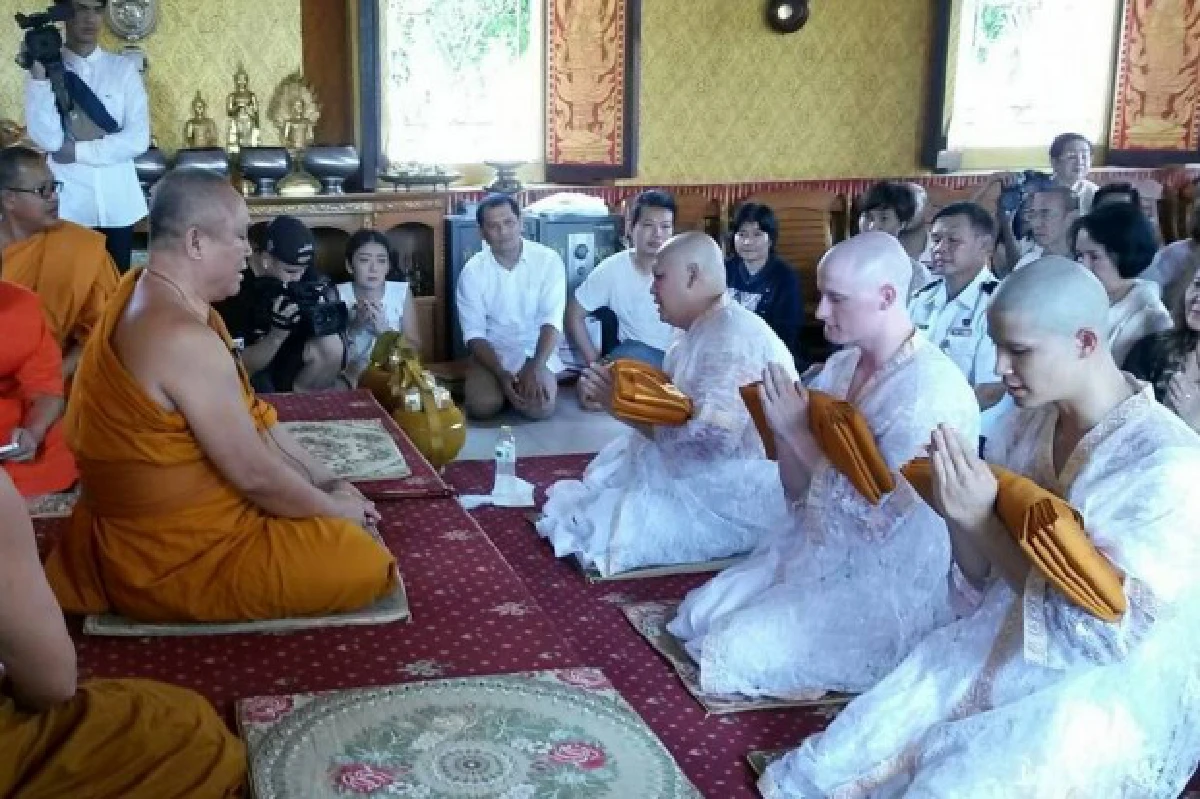 งานบวช"ตูมตาม-คริส"คึกคัก! พี่น้องเดอะสตาร์ร่วมงานเพียบ