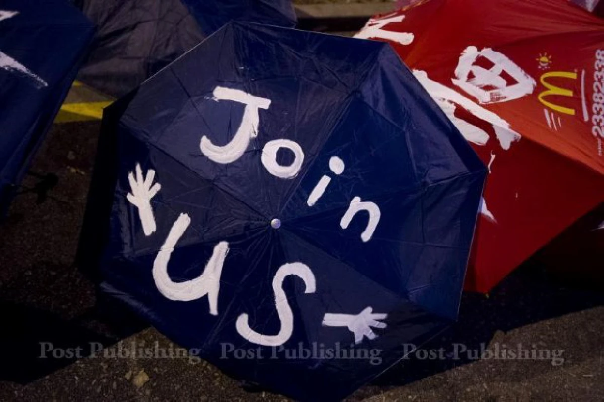 "ปฏิวัติร่ม"กระแสประท้วงฮ่องกงทะลักโซเชียลมีเดีย