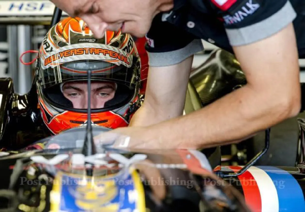 Schoolboy racer Verstappen enters Formula One world (video)