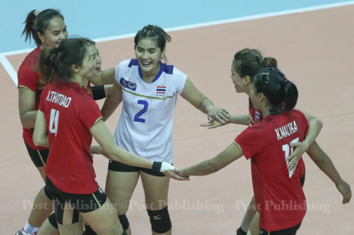 สาวไทยเจ๋งตบชนะญี่ปุ่นคว้าทองแดงประวัติศาสตร์