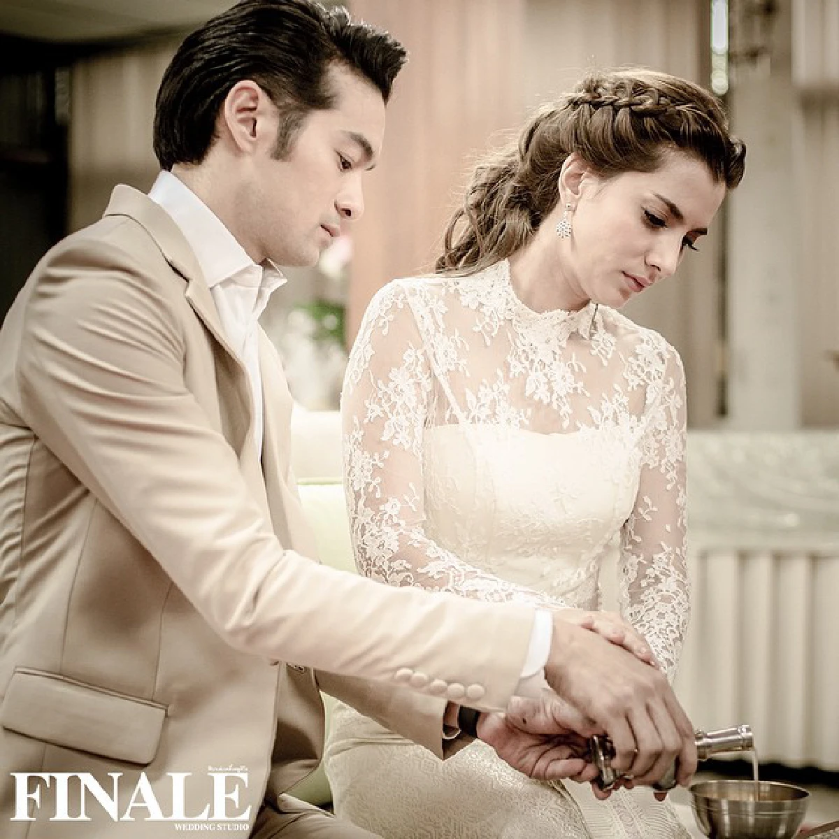 "เปิ้ล-นิว"จัดเต็ม!ทำบุญใหญ่ก่อนแต่งงาน