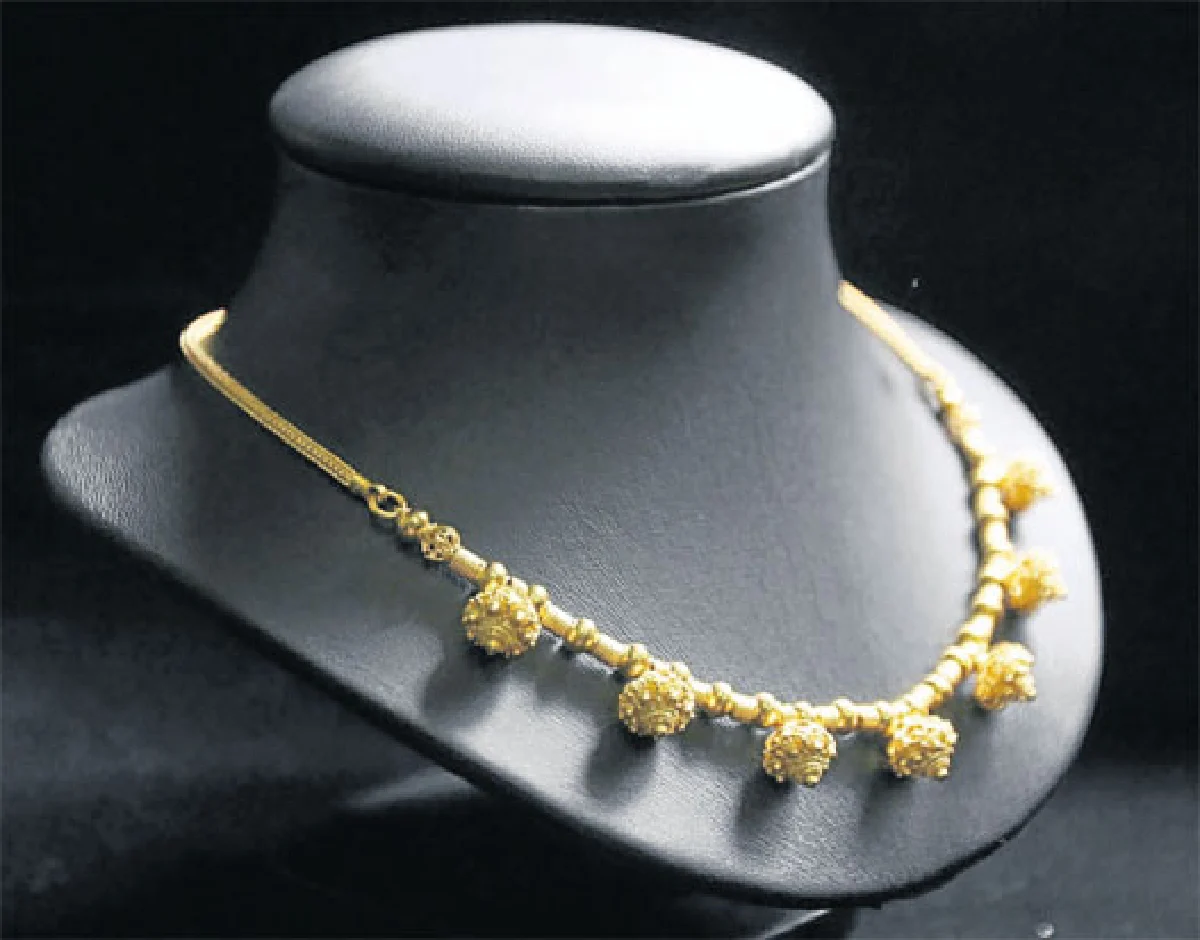 เอกลักษณ์การรังสรรค์เครื่องประดับทองสุโขทัย