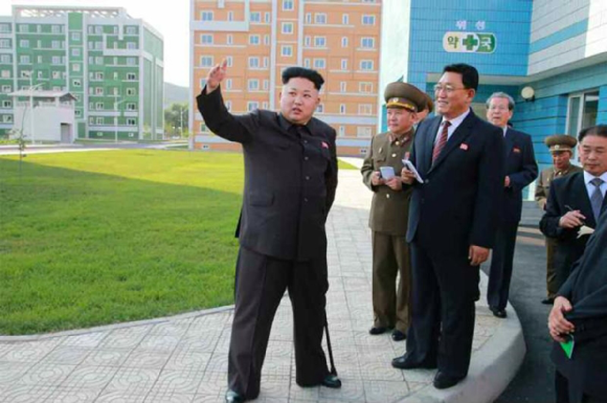 He's back! Kim Jong-Un, that is