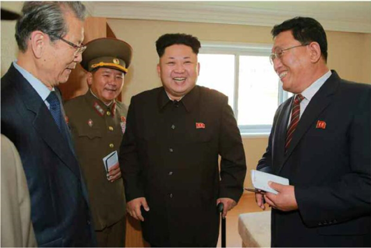 He's back! Kim Jong-Un, that is