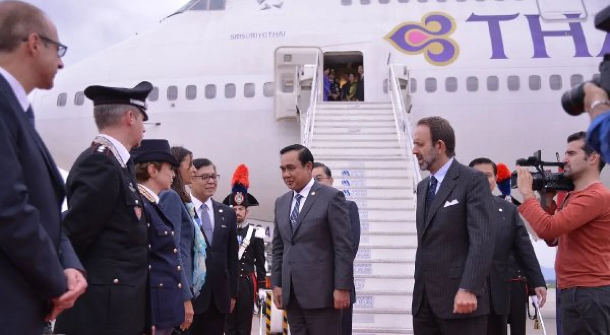 PM Prayut in Italy: Cheers, jeers and photo ops (Friday)