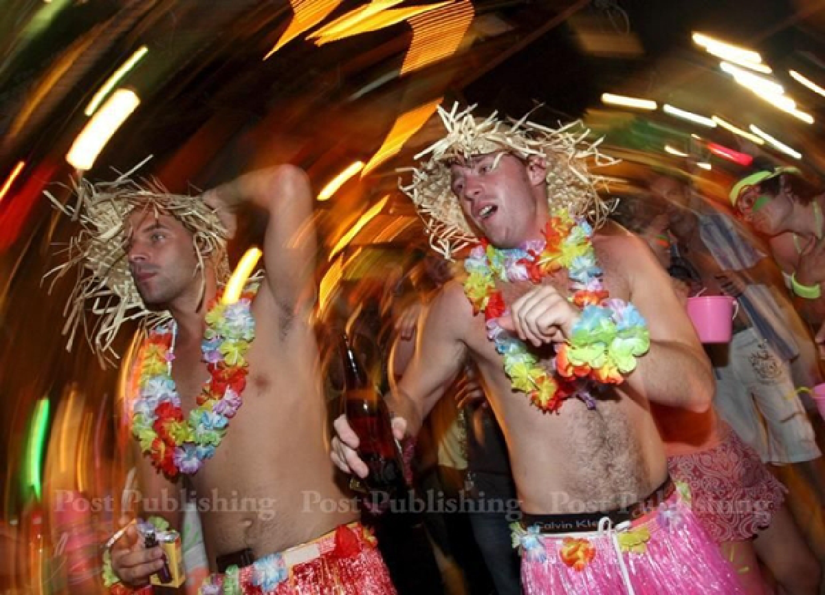 Beach party ban