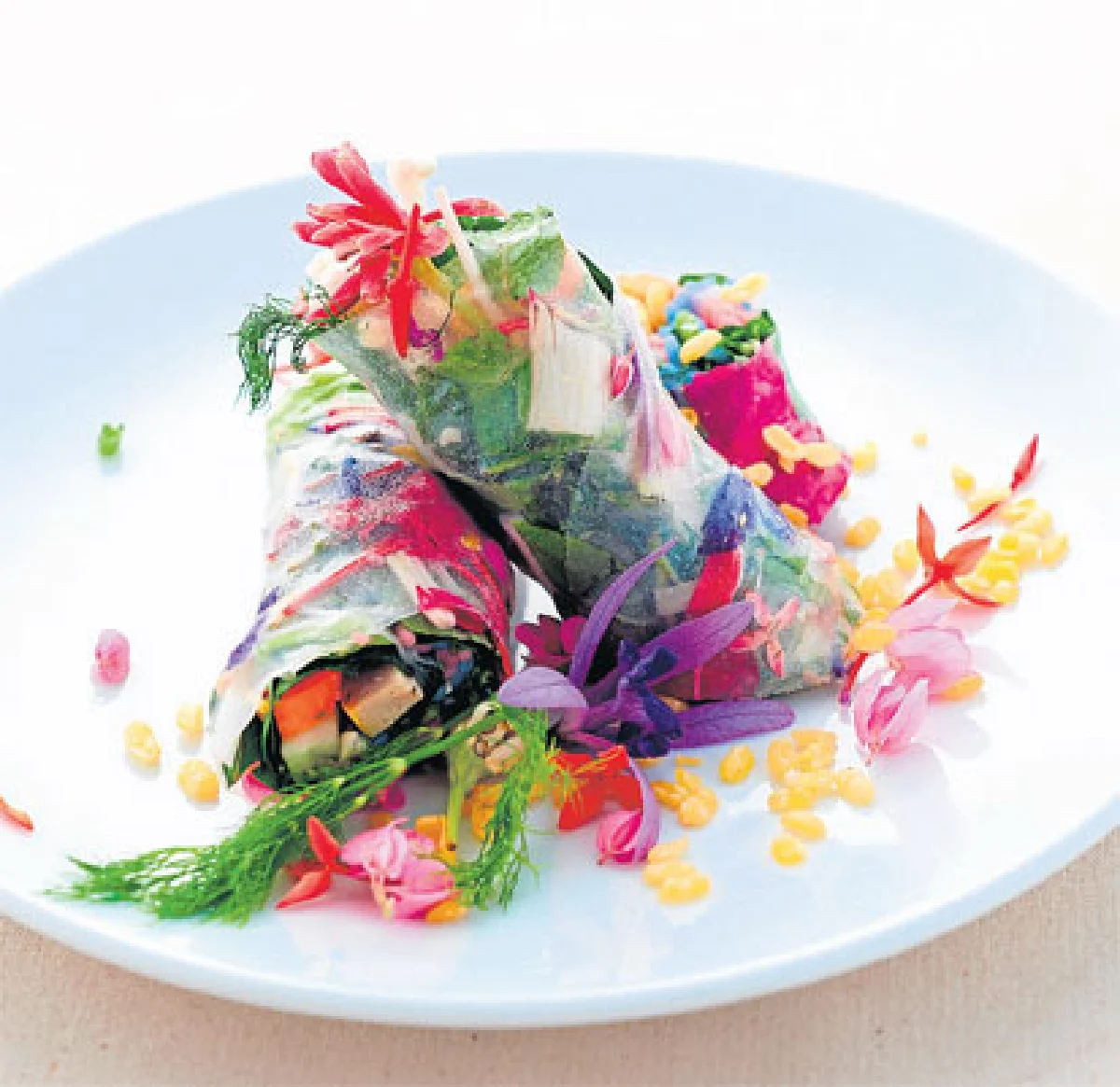 เมนูดอกไม้ สวยกินได้