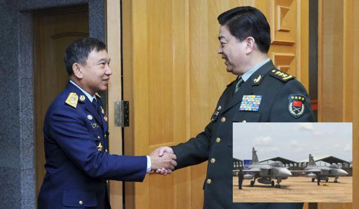 Chinese air force to train with Thai pilots
