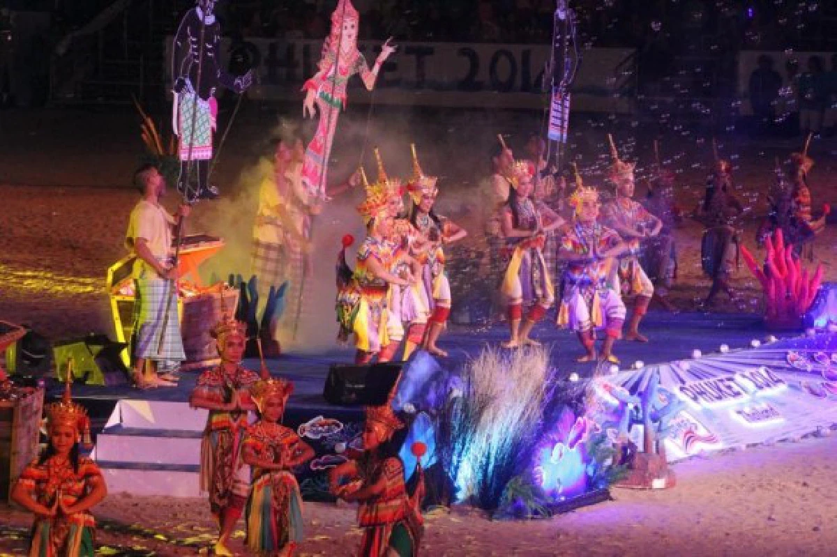 เอเชียนบีชเกมส์เปิดงดงาม