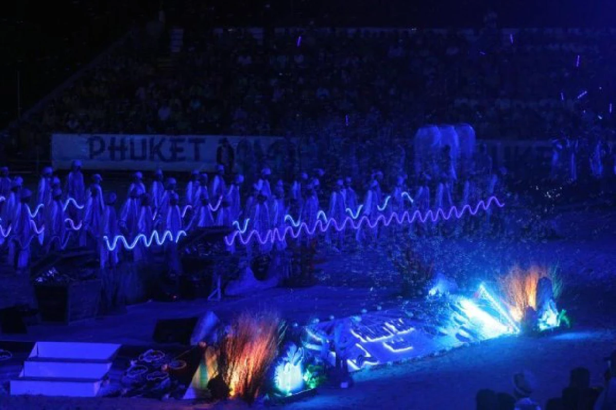 เอเชียนบีชเกมส์เปิดงดงาม