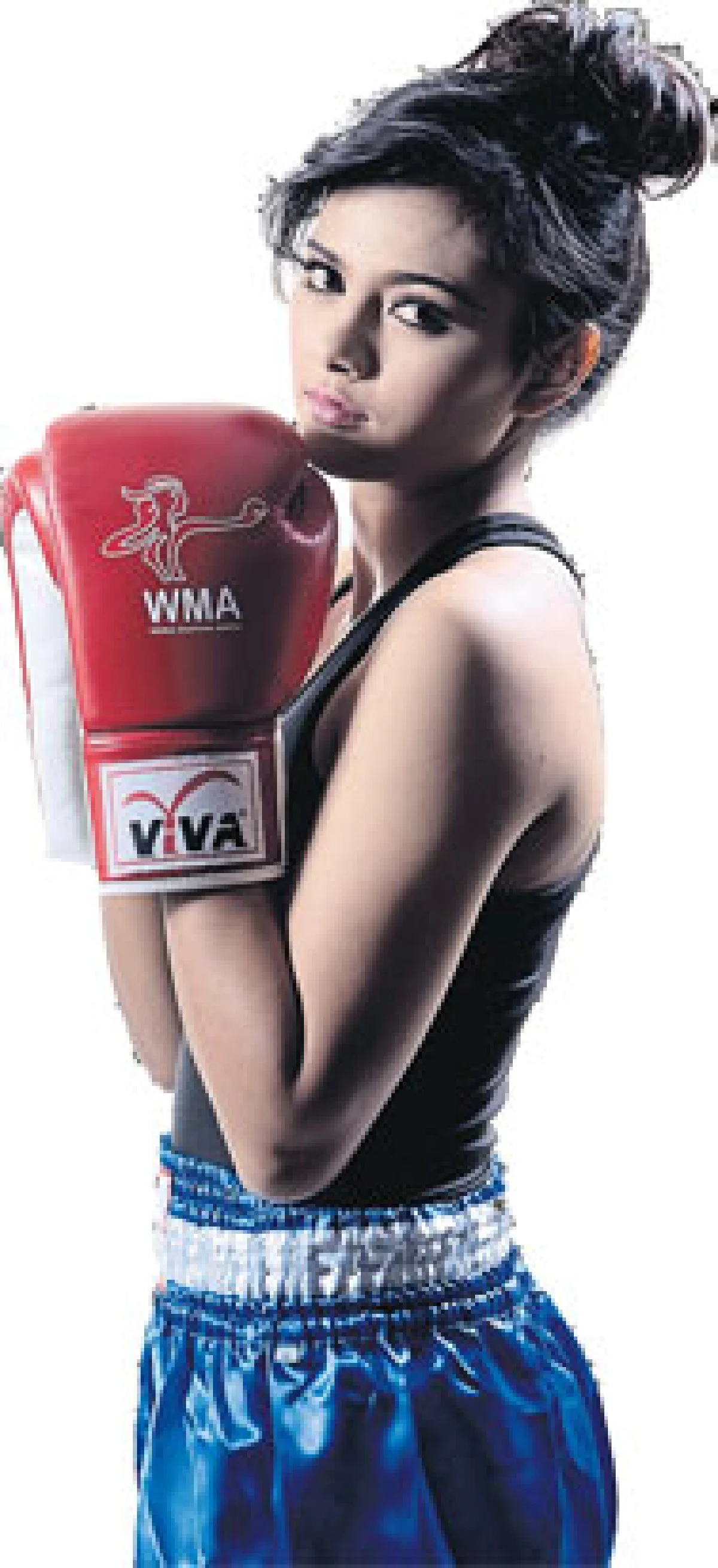 นางฟ้าบนผืนผ้าใบ