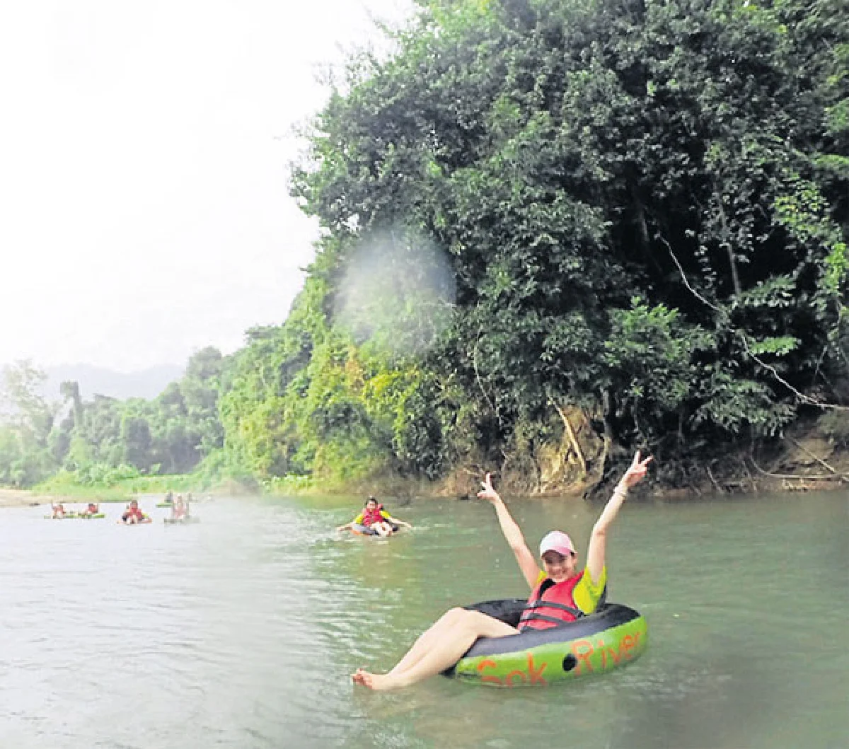 ล่องยาง กลางคลองศก