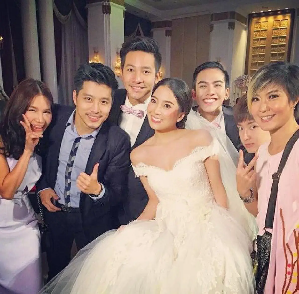 "โบว์AF5-เกรท"ฉลองวิวาห์สุดชื่นมื่น