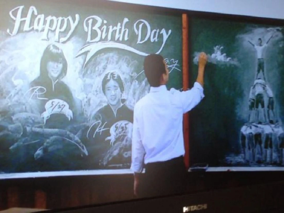 พาชมศิลปะบนกระดานดำของนักเรียนญี่ปุ่น (ชมภาพ)