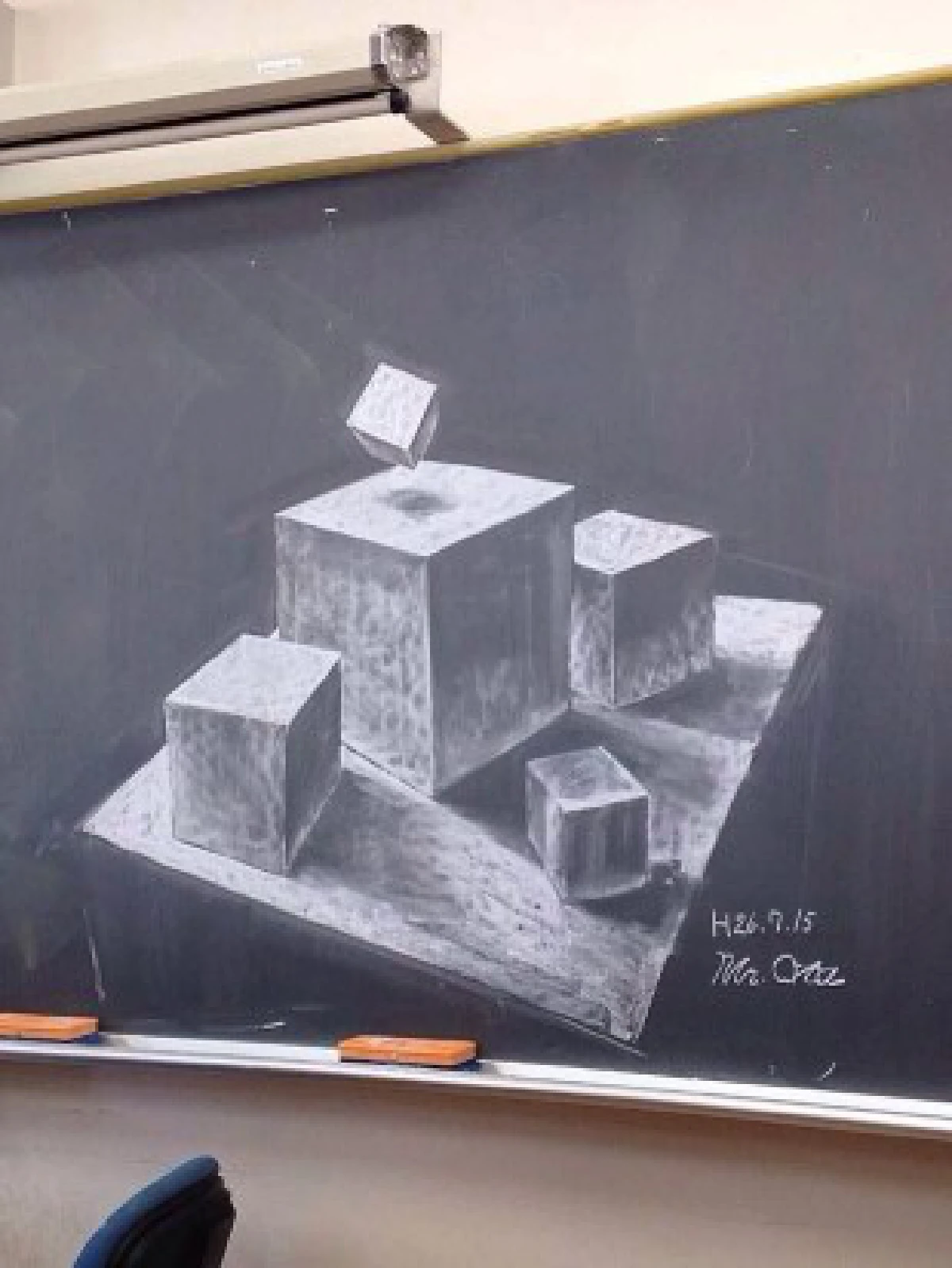พาชมศิลปะบนกระดานดำของนักเรียนญี่ปุ่น (ชมภาพ)