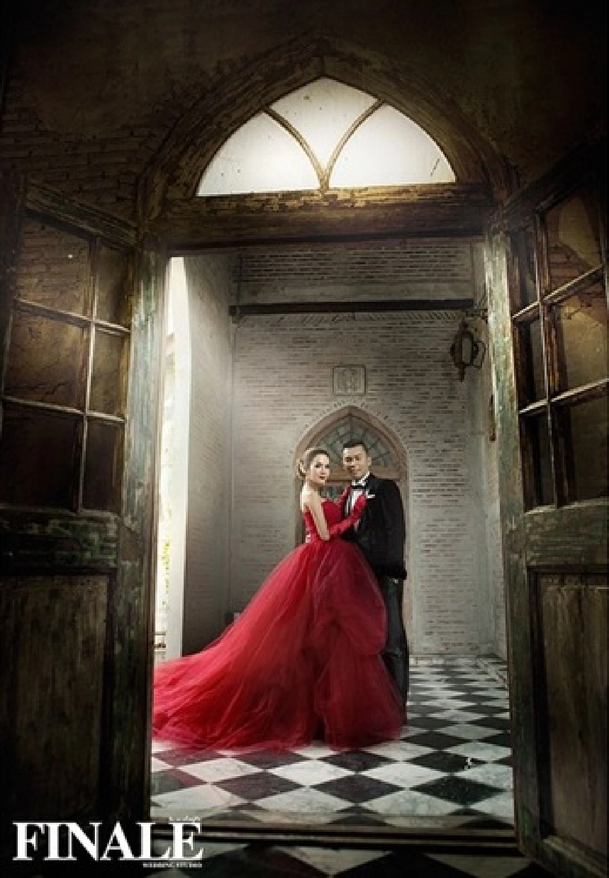 เผยภาพพรีเวดดิ้ง!"อ๋อม สกาวใจ"ในชุดเจ้าสาวสีแดง