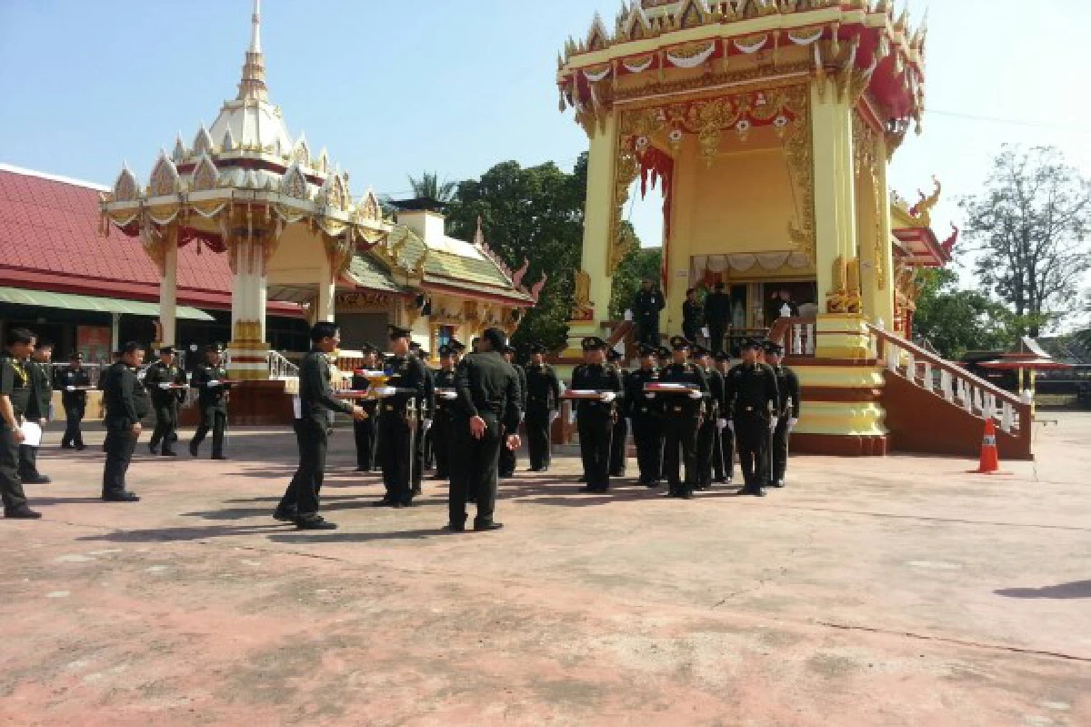 ทภ.3ซ้อมพิธีพระราชทานเพลิง5ศพทหารฮ.ตก