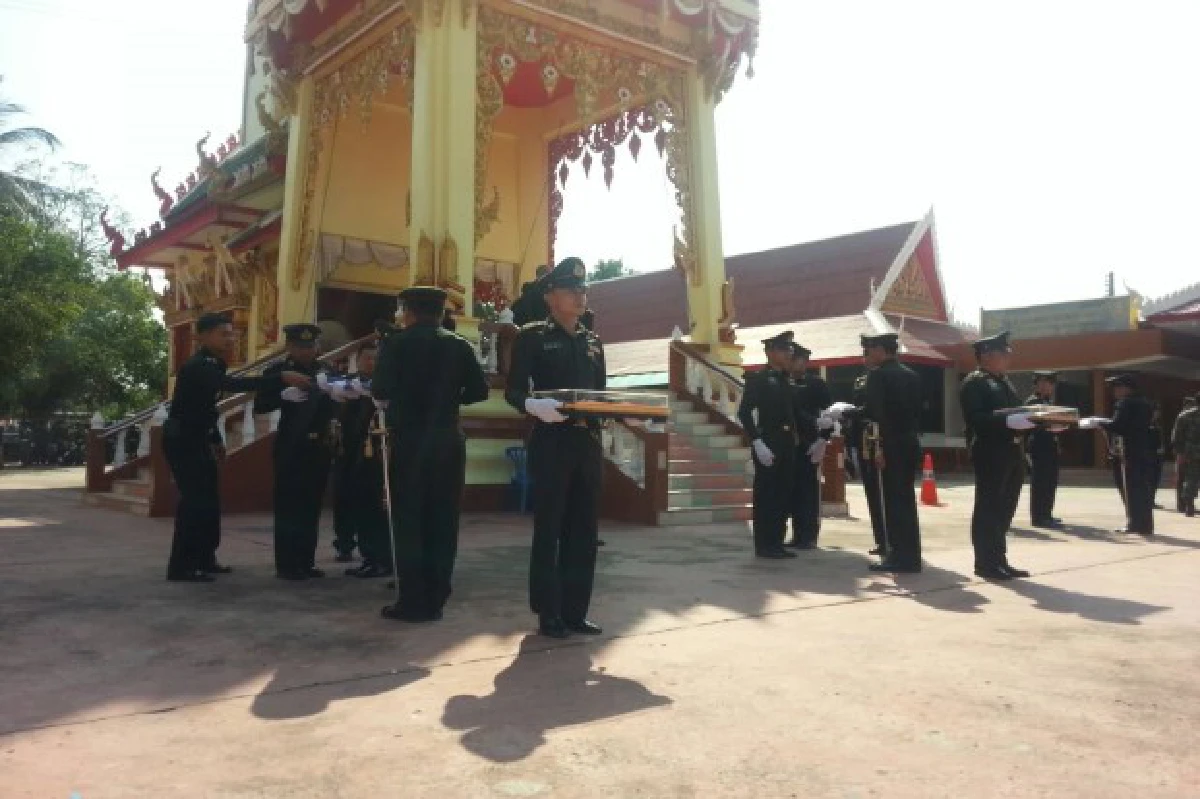 ทภ.3ซ้อมพิธีพระราชทานเพลิง5ศพทหารฮ.ตก